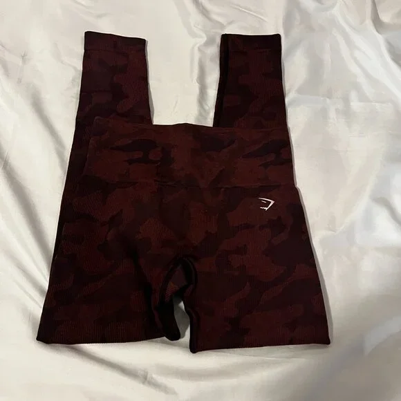Gymshark Adapt Camo Seamless Ribbed Leggings - Picture 6 of 6